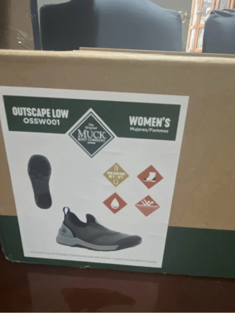 Men's Black Rain & Snow Slip-On Waterproof Boots